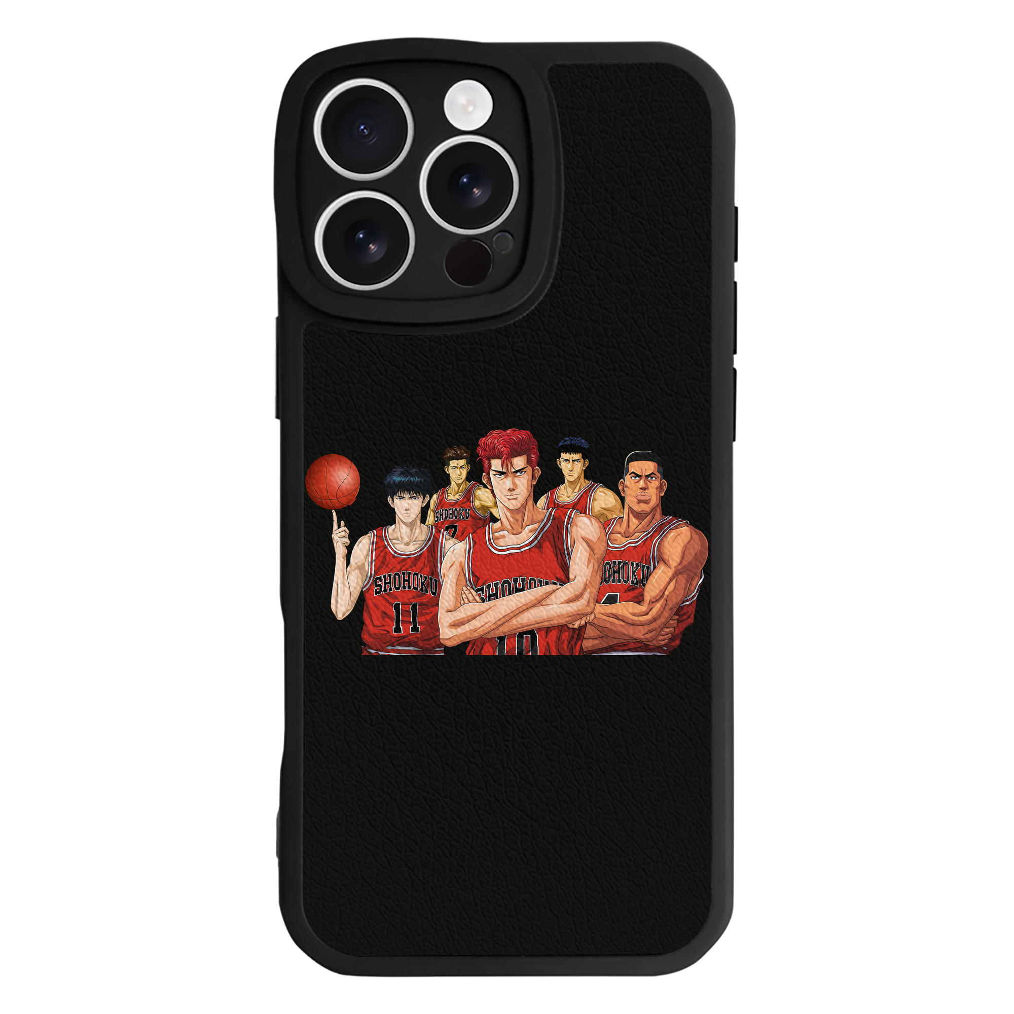 （画像用） SLAM DUNK／スラムダンク 【iPhone 16シリーズ対応】シリコンスマホケース（レザー調） 材質：シリコン